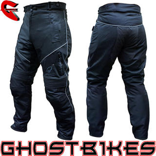 View Item Black Hazard Motorcycle Trousers