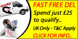 Fast Free Delivery on UK Mainland
