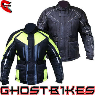 View Item Black Hazard Motorcycle Jacket