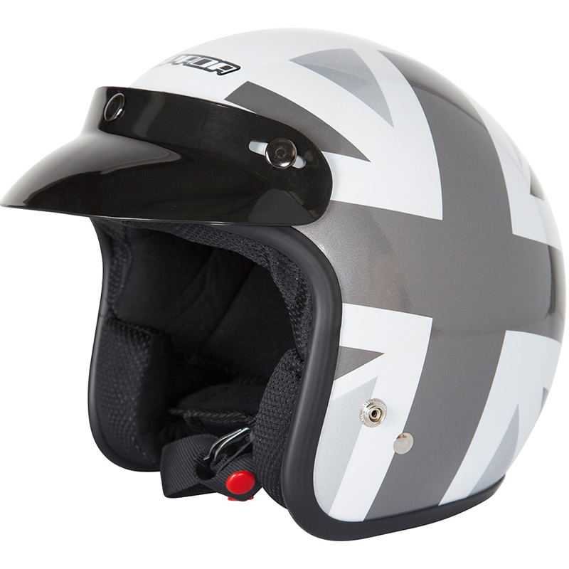 SPADA OPEN FACE SCOOTER CITY MOPED MOTORBIKE MOTORCYCLE ROAD CRASH HELMET