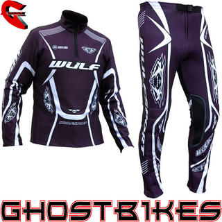 View Item Wulfsport 2013 Aubergine Trials Kit