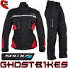View Item Spada Vision Jacket and Fineliner Trouser Kit Black Red
