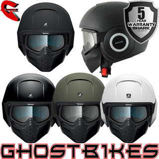 View Item Shark Raw Blank Motorcycle Helmet