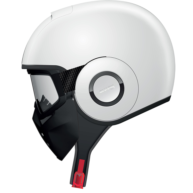 SHARK RAW BLANK URBAN CRUISER OPEN FACE MOTORCYCLE SCOOTER GOGGLES CRASH HELMET eBay