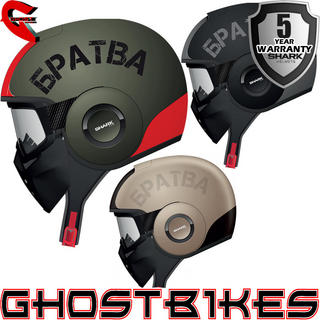 View Item Shark Raw Soyouz Motorcycle Helmet