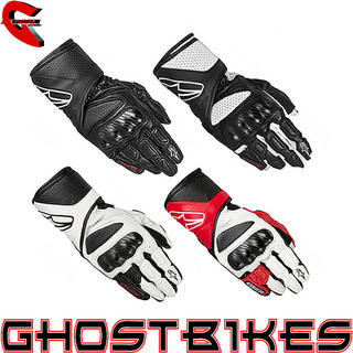 View Item Alpinestars SP-8 Leather Motorcycle Gloves
