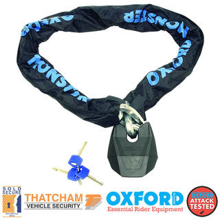 View Item Oxford Monster XL Chain & Lock 1.5m 