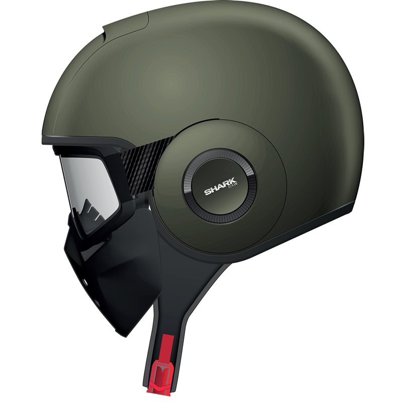 Beige Shark Soyouz Helmet SHARK RAW STRIPE SOYOUZ OPEN FACE COMBAT