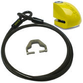 View Item Xena XX6 Motorcycle Disc Lock Alarm and Xena XXA150 Cable and Adapter