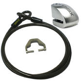 View Item Xena XX14 Motorcycle Disc Lock Alarm and Xena XXA150 Cable and Adapter