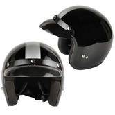 View Item Viper RS-04 Stripe Open Face Motorcycle Helmet