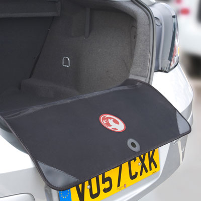 Richbrook Boot Lip & Bumper Protector Vauxhall Logo Enlarged Preview