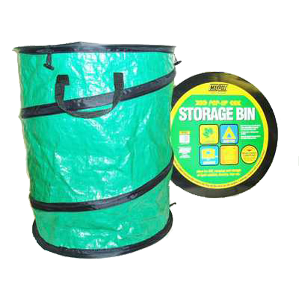 MAYPOLE CAMPING GARDEN POP UP LAUNDRY STORAGE BIN