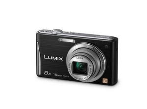Panasonic Lumix DMC-FS35 Digital Camera - Black 16.1MP 8x Optical Zoom 2.7" LCD Preview