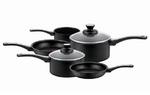 View Item Tefal 5 Piece Stainless Steel Saucepan Set