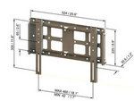 View Item Raw International FL1 24" to 32" Wall Bracket 