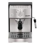 View Item KRUPS XP5240 Precise Tamprature Pump Espresso Machine, Stainless Steel