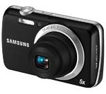 View Item Samsung PL20 Digital Camera -Black (14.2MP, 5x Optical Zoom, 2.7-inch LCD) 