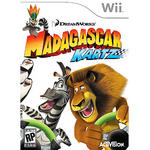 View Item Madagascar KARTZ Game For Nintendo Wii With Custom Stickers Steering Wheel Green