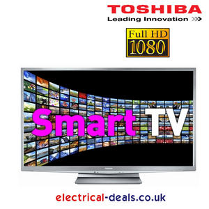 Toshiba Regza 40RL858B 40" Full HD LED TV With Freeview Silver Preview