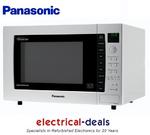View Item Panasonic NN-CT880MBPQ Microwave Oven. 1000 Watts. 32 Litre. Stainless Steel.