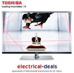 View Item Toshiba 55YL863B 55-inch Widescreen Full HD 1080p 3D LED Wi-Fi TV with Freeview HD