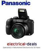 View Item Panasonic DMC-FZ48EB-K 12MP Digital Camera with 24x Zoom 3" LCD Screen Black