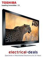 View Item Toshiba 40BV702B 40-inch Widescreen 1080P Full HD LCD TV with Freeview Black