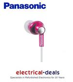 View Item Panasonic RP-HJE270EBP iPod Nano Matching Headphone - Pink 