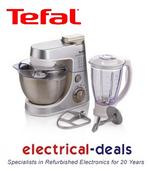 View Item Tefal QB400DA4 Kitchen Machine Stand Mixer 900W 4L Mixing/1.5L Blending Capacity