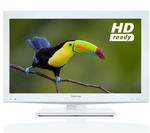View Item Toshiba 32DV504B 32" HD Ready LCD TV with Freeview and Built-in DVD Player WHITE