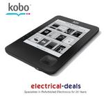 View Item KOBO WIRELESS EREADER, Up to 1000 ebooks + Expandable Memory. Wifi & USB input.