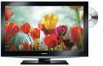 View Item Toshiba 32DV502B 32" Widescreen HD Ready LCD TV Ft Freeview & Built-in DVD Black