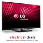 View Item LG 42PA4500 42" HD Ready 600Hz Plasma TV with Freeview. 2 HDMI Ports. Black.
