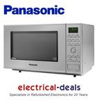 View Item Panasonic NN-CF771SBPQ 1000W 27 Litre Combination Microwave Oven. Silver Finish.