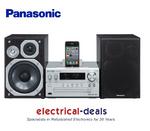 View Item Panasonic SC-PMX5 CD Micro System. DAB Micro System/iPod Dock. Black & Silver.