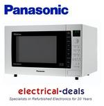 View Item Panasonic NN-CT880MBPQ Microwave Combination Oven. 1000 Watts. 32 Litre. Silver
