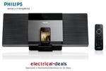 View Item Philips DCM3060/05 Micro HiFi System. Dock & Charge Technology & MP3 Playback.
