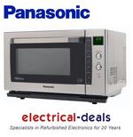 View Item Panasonic NN-CF778SBPQ 27L 1000 Watt Combination Microwave Oven. (Refurbished)