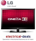 View Item LG 32LM3400 32 inch LED Cinema 3D TV. HD Ready with Freeview, USB & Dual Play.