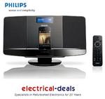 View Item Philips DCB2070/10. DAB/FM Micro System with iPad/iPod/iPhone Dock. Black 