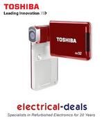 View Item Toshiba CAMILEO S30 Camcorder. High Definition. 8.0MP. Flash 128 MB Burgundy Red