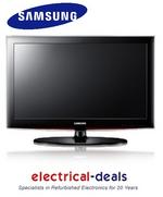 View Item Samsung Series 4 LE19D450G1W 19" LCD TV HD Ready Built-in Freeview USB Playback
