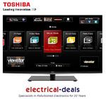 View Item Toshiba 47WL968B LED 3D Smart TV. 47" Full HD 1080p. WiDi. Freeview/Freesat HD