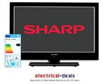 View Item Sharp LC-22DV240K 22" LCD TV with In-Built DVD HD Ready 720p USB PVR & Playback