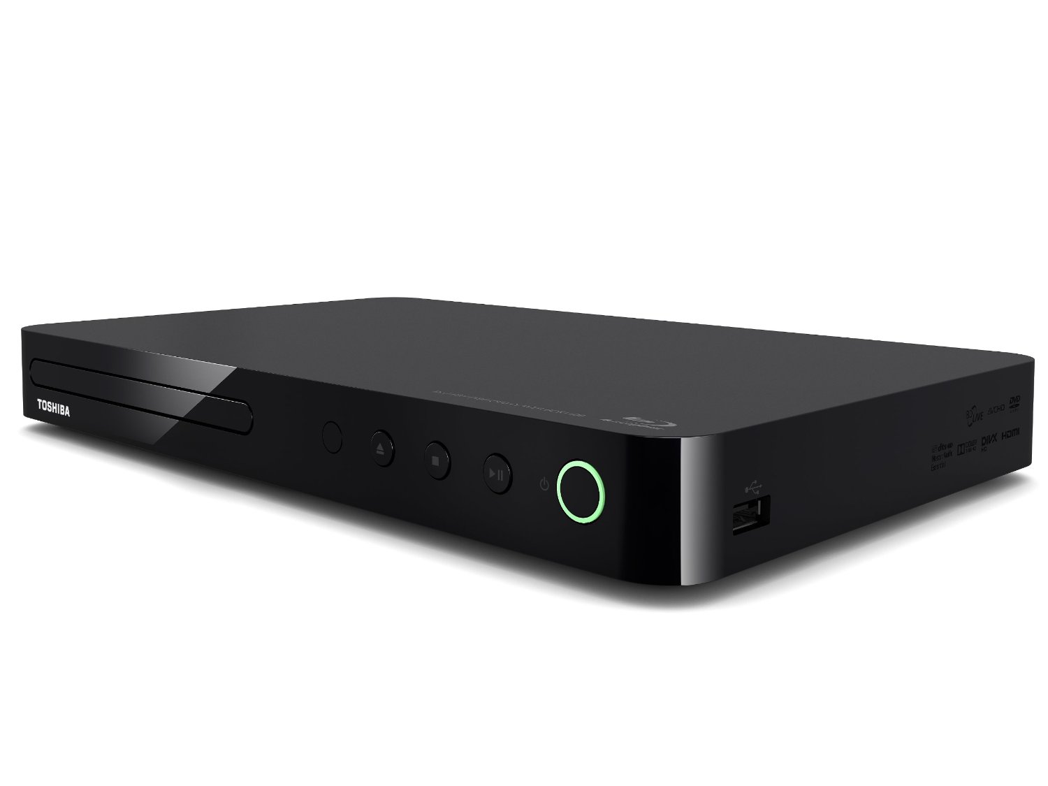 Toshiba BDX3400 Smart Bluray Disc Player with BuiltIn WiFi 1080p