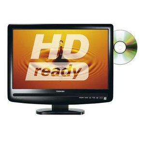Toshiba 19DV555DB 19 Inch Widescreen HD Ready LCD TV & Integrated DVD  Preview