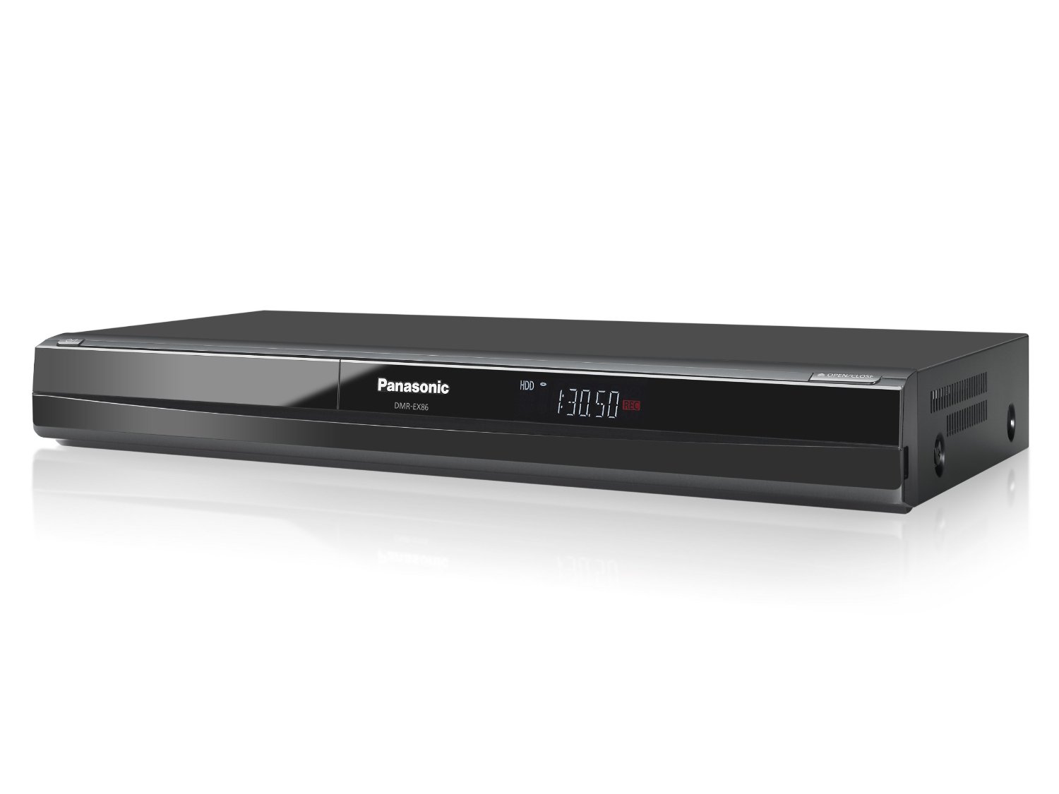 Panasonic DMR-EX86EB-K DVD Recorder - 320 GB HDD - Freeview+ - 1080p Upscaling