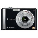 View Item Panasonic Lumix DMC-FS20 10mp Digital Camera Black