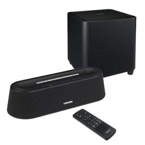 Toshiba PA5075E2SPA Mini 3D Sound Bar Wireless Subwoofer Bluetooth HDMI